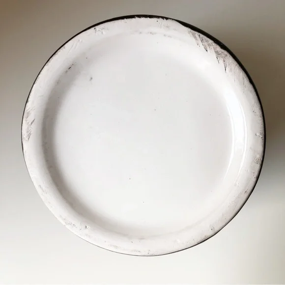 Ceramic Halloween Bucket Candle or Candy Holder Handle Open Stars Hand Painted - Picture 6 of 10